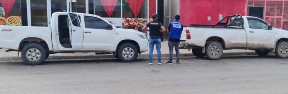 La Policía recuperó dos camionetas robadas hace un año