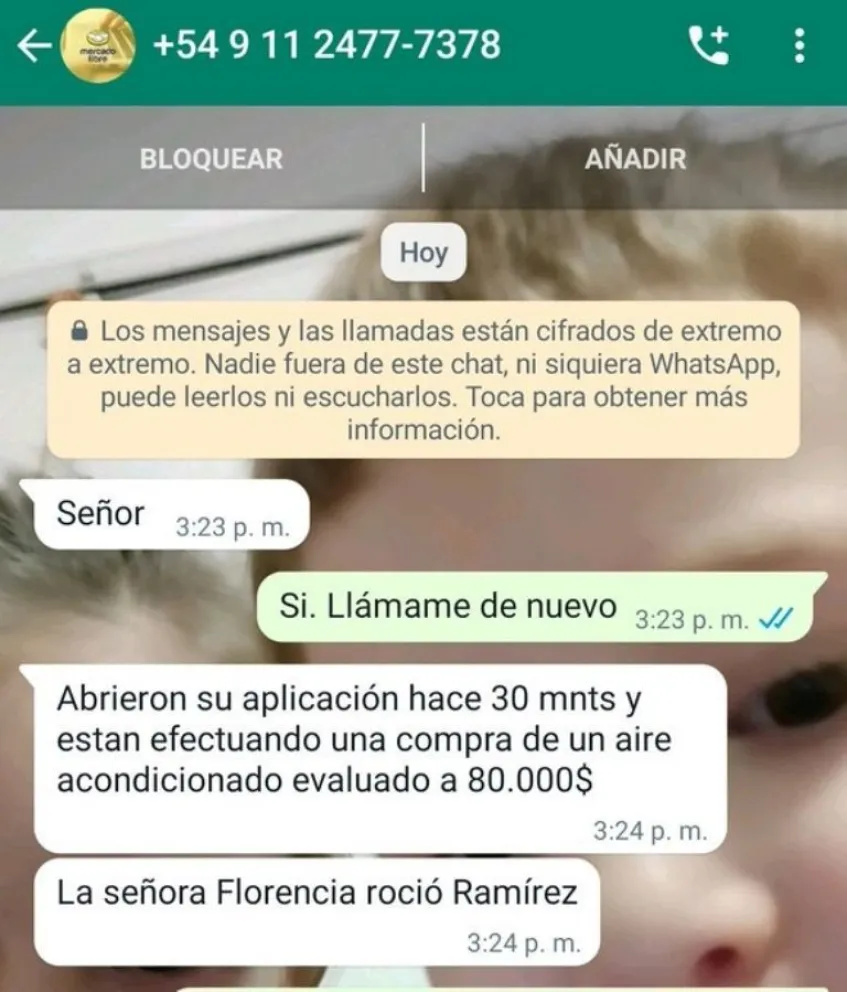 Cómo funciona la nueva estafa en la que se hacen pasar por Mercado Libre