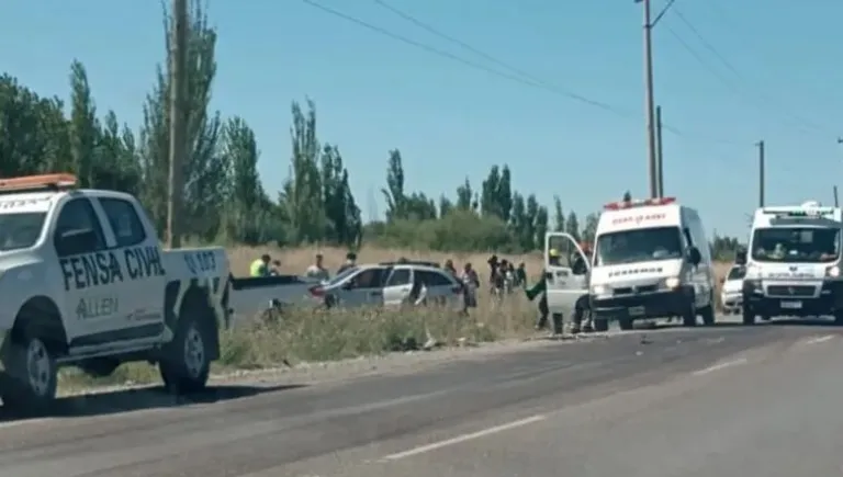 Accidente en Ruta Chica termin&oacute; con un hombre hospitalizado