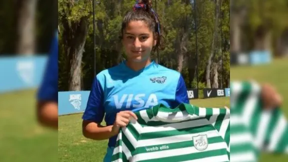 Candela es de Roca y fue convocada para el Seleccionado Nacional de Seven Femenino