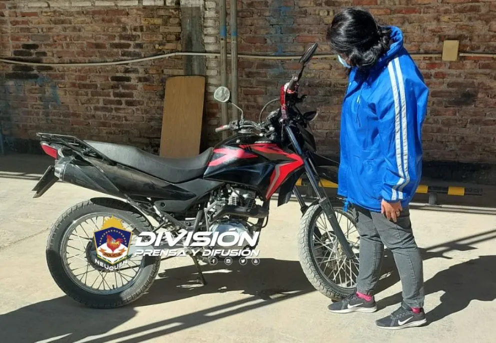 Recuperaron una motocicleta que había sido robada hace tres años