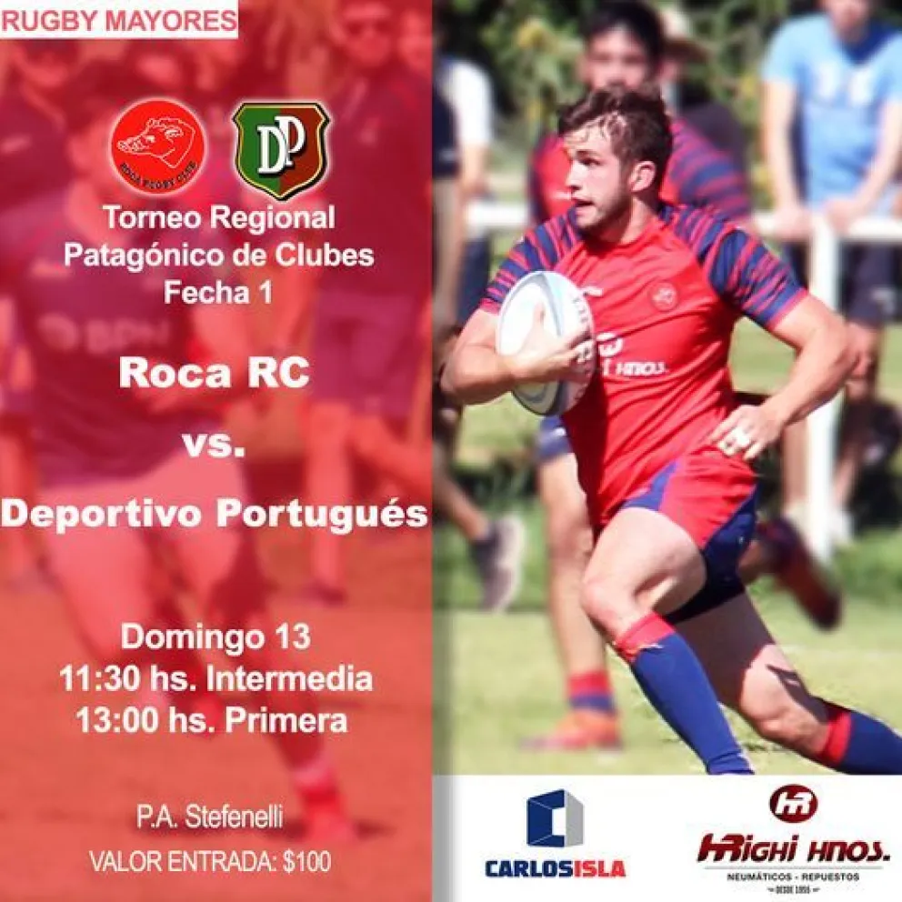 Hoy a las 13 comienza el Torneo Patagónico de rugby