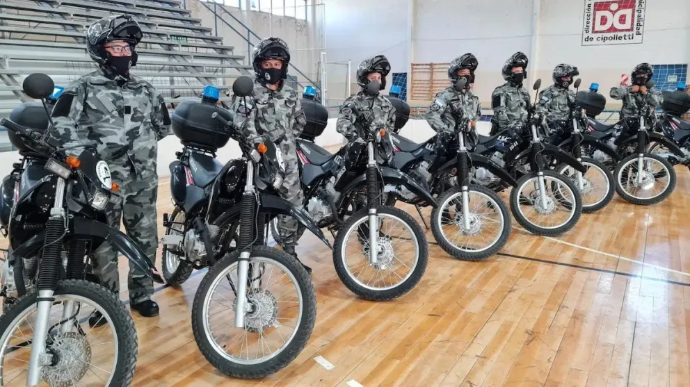 Brigadas motorizadas, un soporte fundamental para la prevención del delito