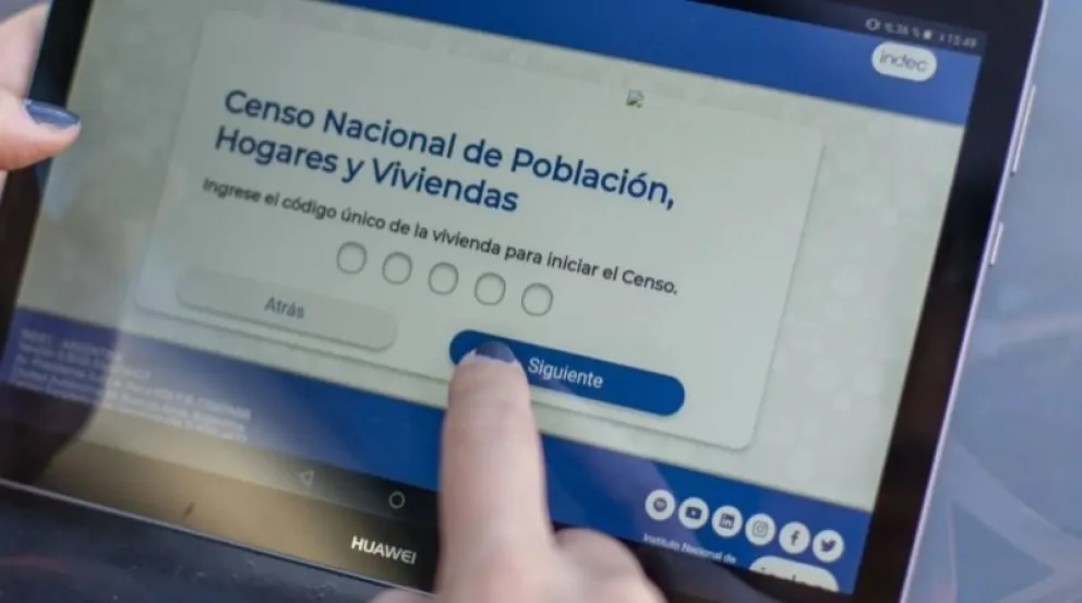 Censo 2022: ya podes completar la planilla de forma virtual 