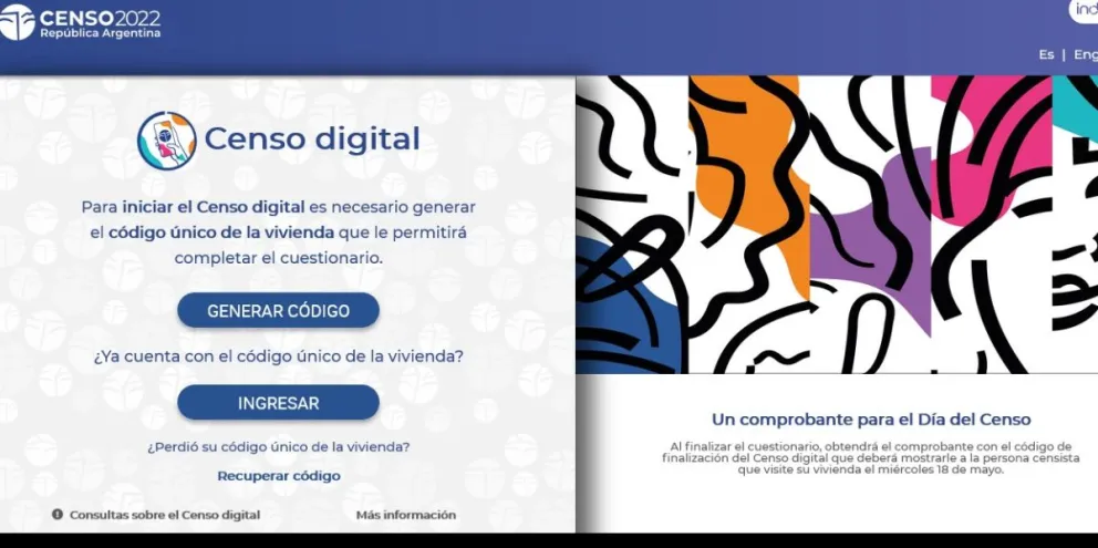 Enterate como responder on line y adelantarte al paso del censista