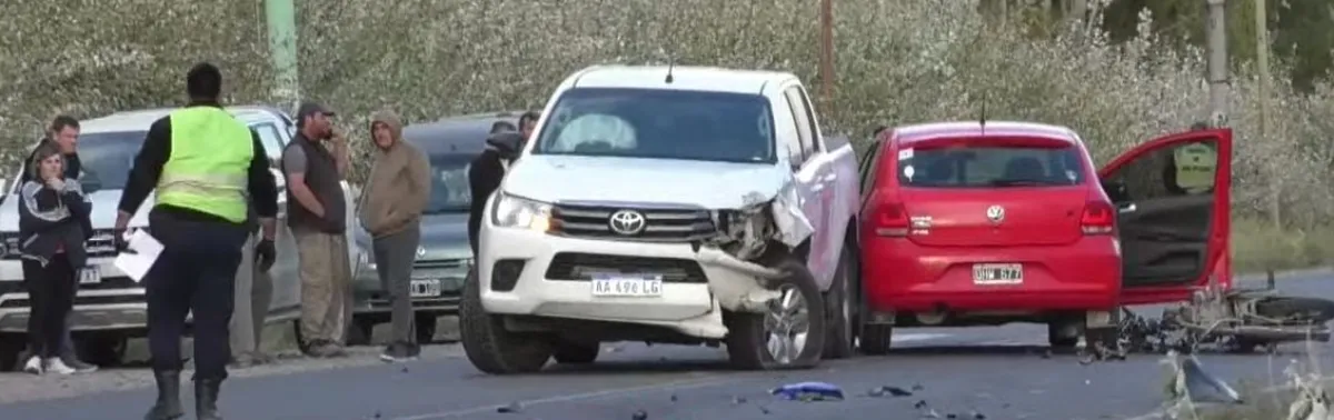 Una v&iacute;ctima fatal en un terrible siniestro sobre la Ruta 22, camino a Cervantes