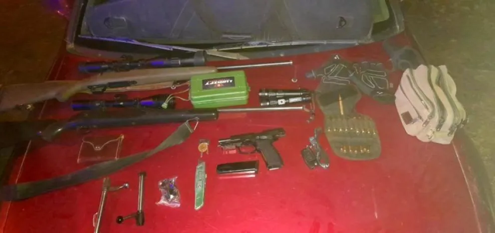 Inadmisible: un grupo de cazadores mataba animales con armas de fuego en la región 