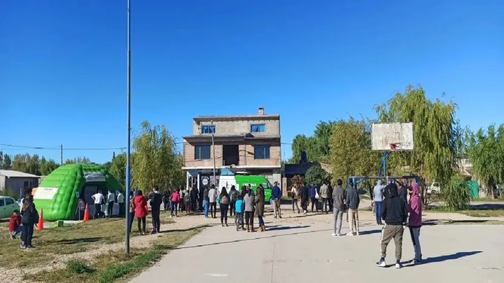 Provincia realizó una jornada de trabajo interministerial en el barrio Chacra Monte