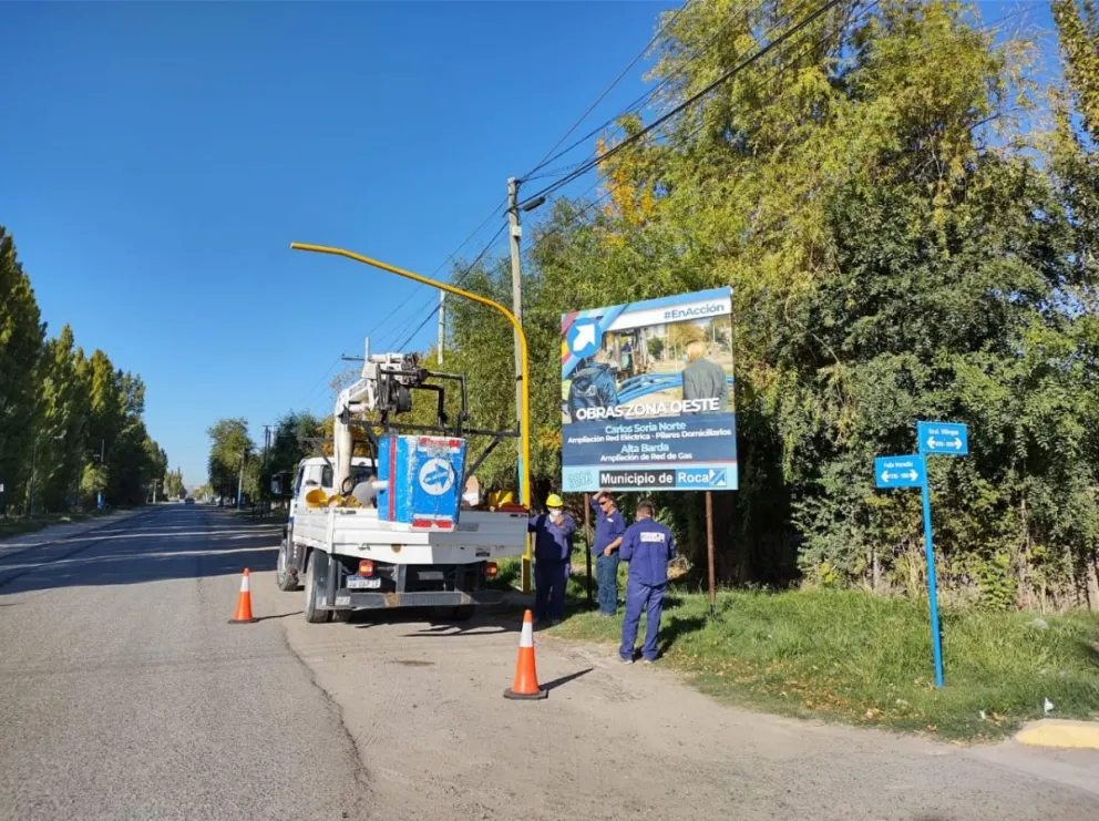 Comenzaron a instalar un nuevo semáforo en la zona oeste de la ciudad