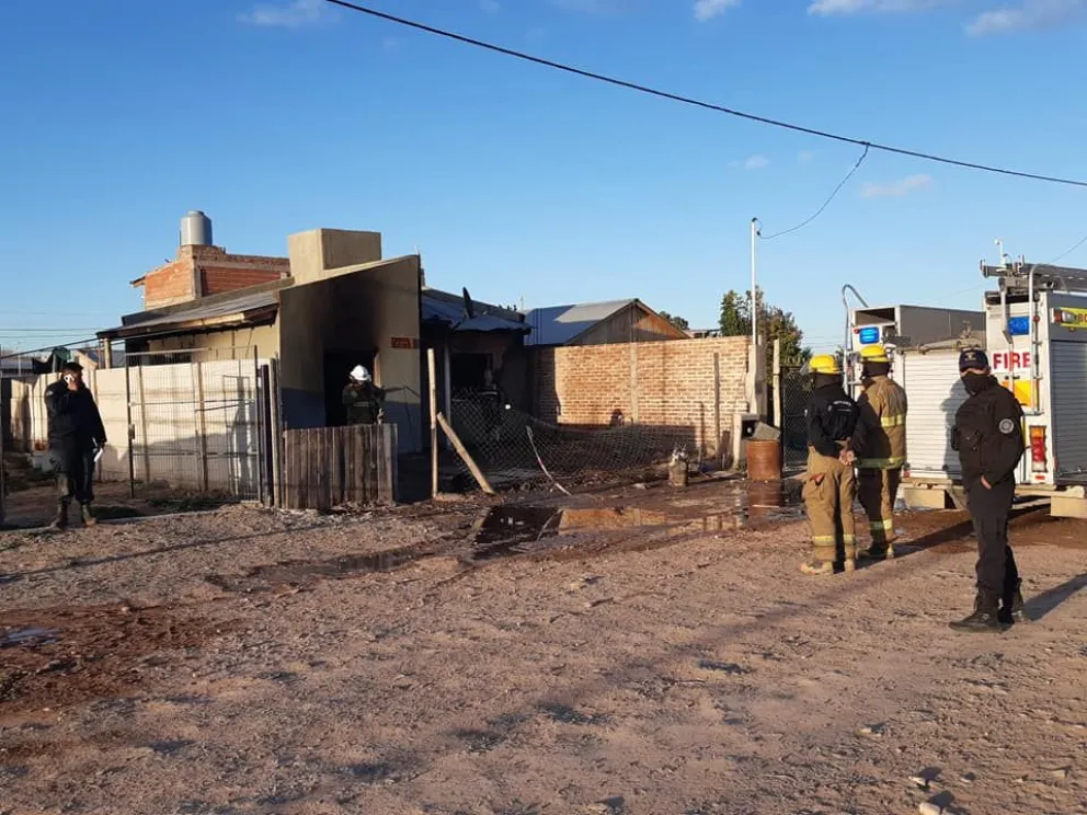 Tragedia en Oro: uno de los hermanitos está internado con el 75% del cuerpo quemado