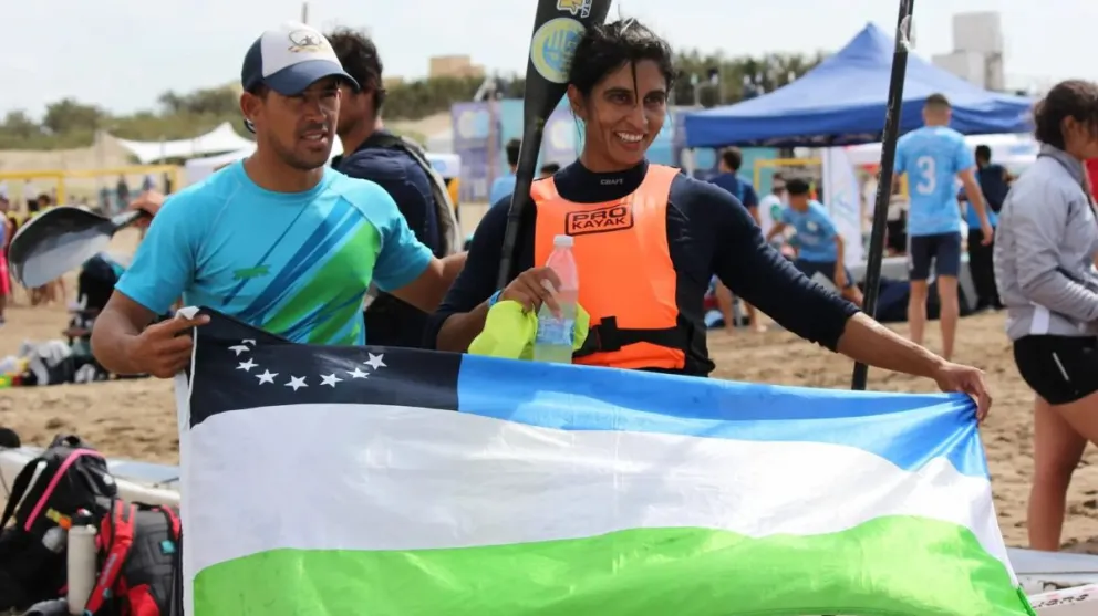 La roquense Collueque, medalla de plata en canotaje