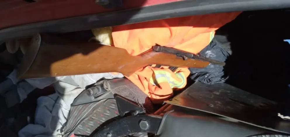 Secuestraron un arma de fuego durante un procedimiento en Paso Córdoba