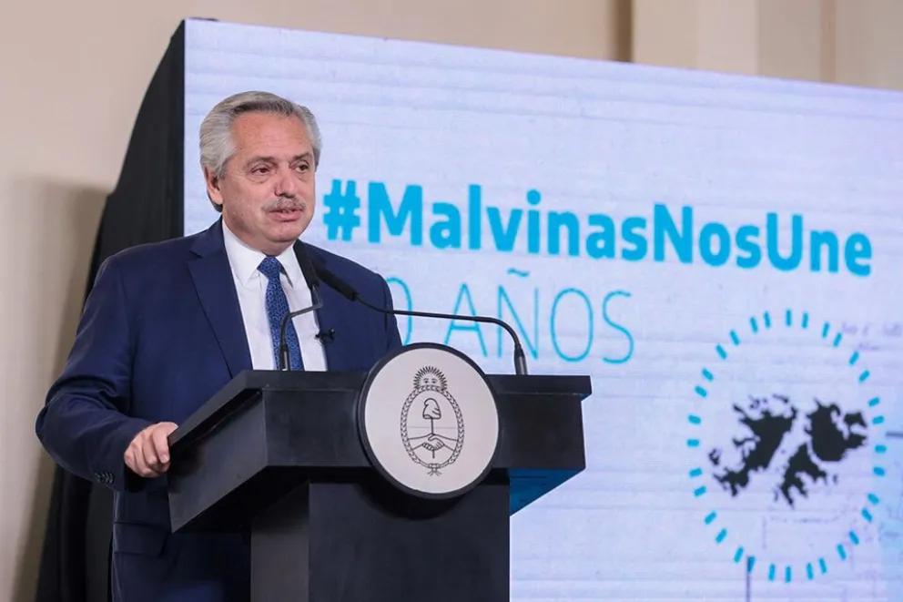 Alberto Fernández, a 40 años de la guerra: "Las Malvinas no son inglesas"