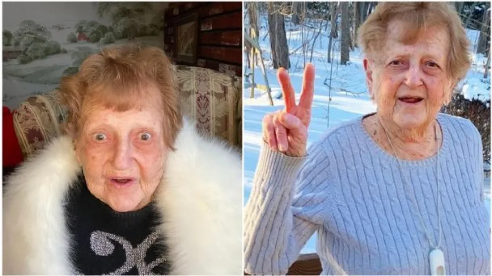 Una abuela de 92 años dejó reglas para su funeral en TikTok y se hizo viral: “Por favor, emborráchense”