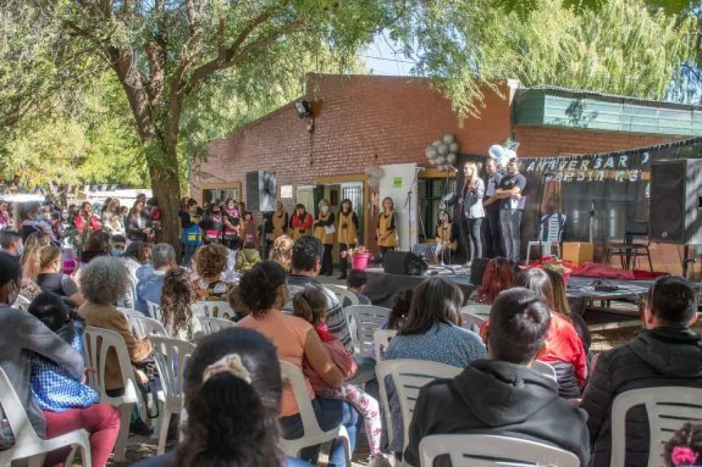 El Jardín 67 de Romagnoli cumplió 25 años de enseñanza en la zona rural