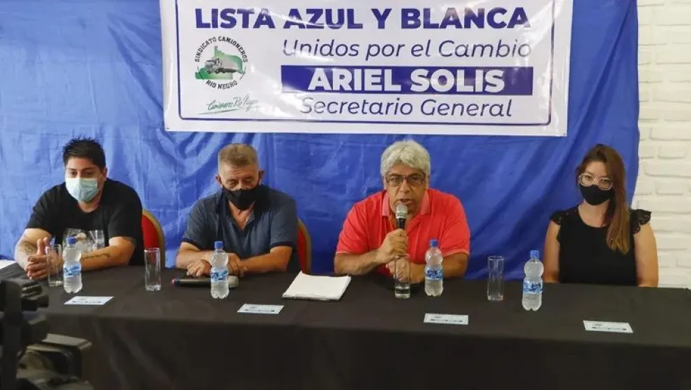 Camioneros: la lista Azul y Blanca va con su propio proyecto