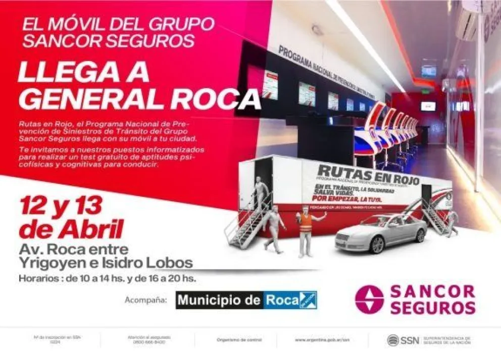 Vuelve el Móvil de “Rutas en Rojo” a la ciudad