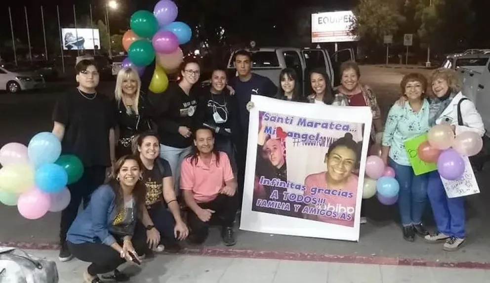 Regresó Yanina, la joven que Santi Maratea ayudó a comprar las prótesis