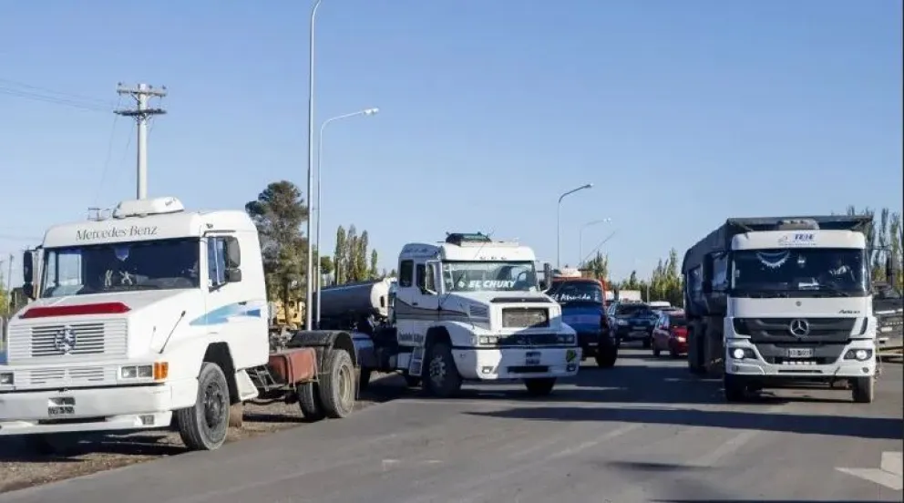 Se levantó el corte por la protesta de los fleteros autoconvocados
