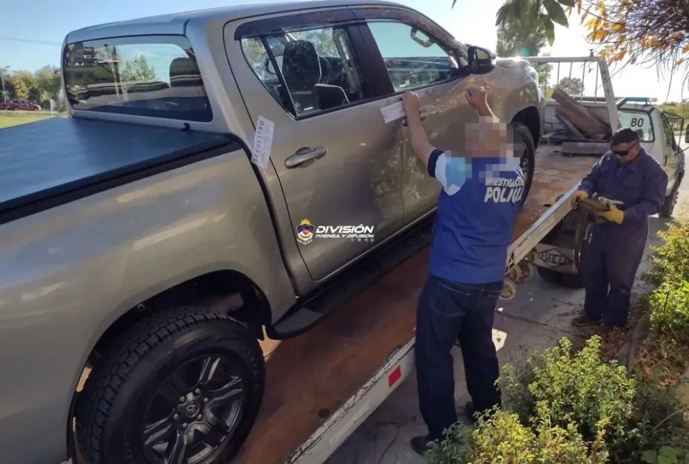Secuestraron la camioneta utilizada para la estafa de una supuesta venta por internet 