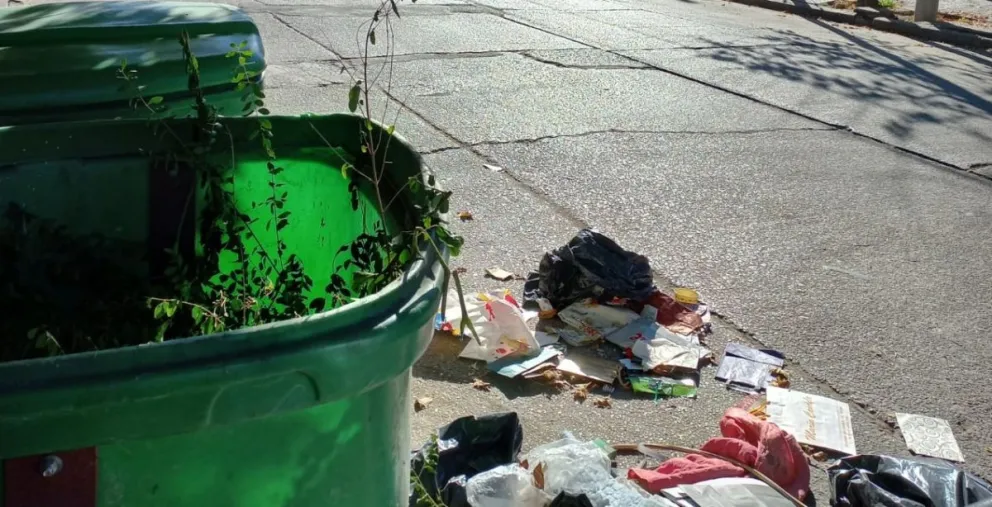 Municipio va a retirar los contenedores de basura de calle Tucumán