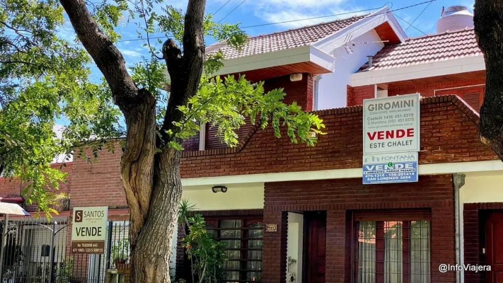 Abrupta caída de la venta de inmuebles en Roca