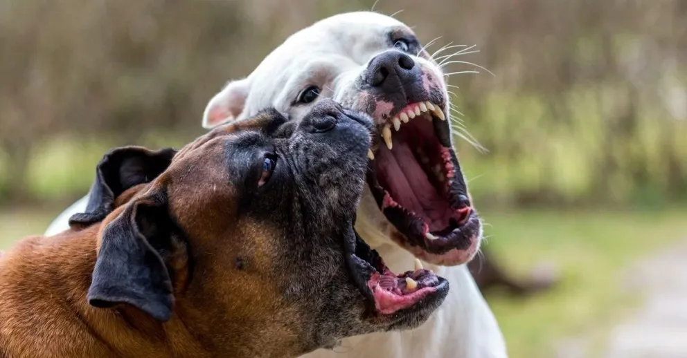 Terrible: dos pitbulls mataron a una perrita y lesionaron a una mujer