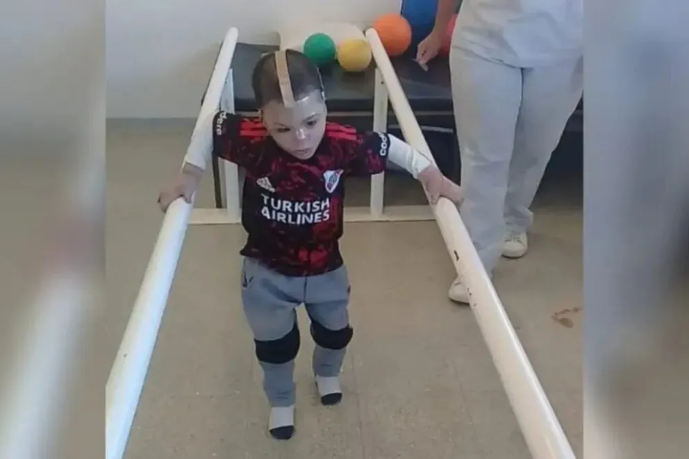 Conocé la historia de Tahiel, el pequeño cipoleño que emocionó al plantel de River