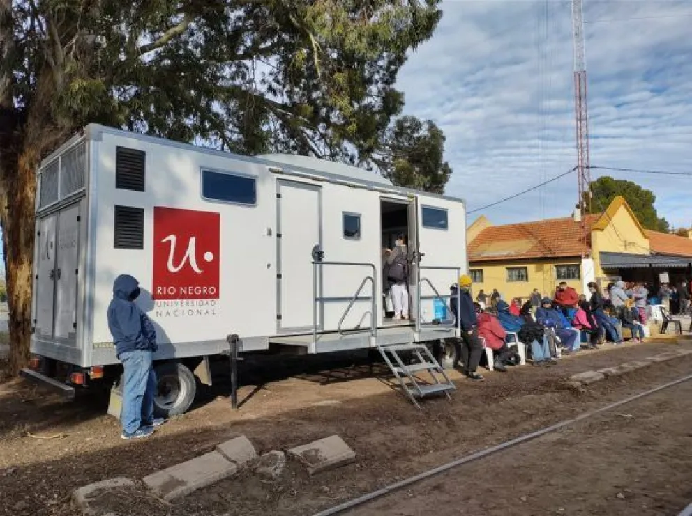 ¿Necesitás atención médica? Acercate al tren de Desarrollo Social y Sanitario