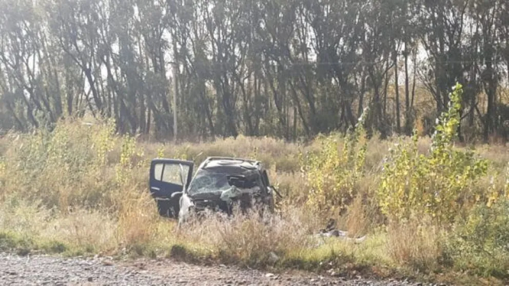 Dos personas murieron en un siniestro vial en Ruta 151