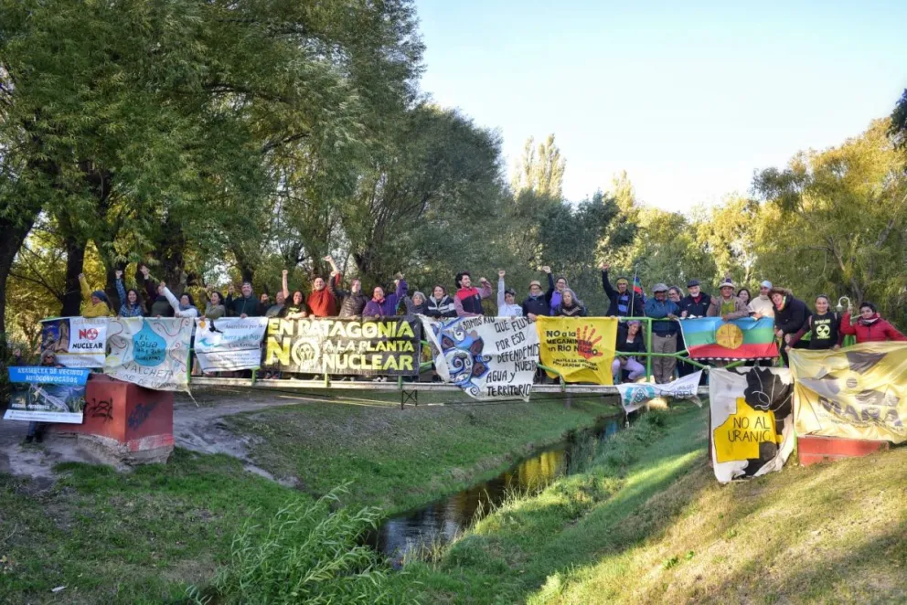 La Asamblea por el Agua y la Tierra de Roca está organizando una intervención para mayo