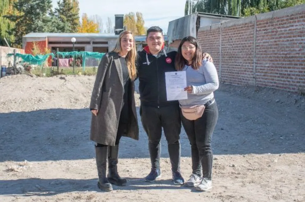 Maico, el ganador del Concurso Peso de la Manzana 2022, ya tiene su terreno