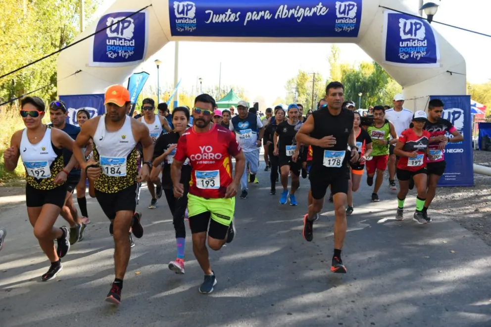 Kilómetros solidarios para aliviar el invierno a quienes más lo necesitan