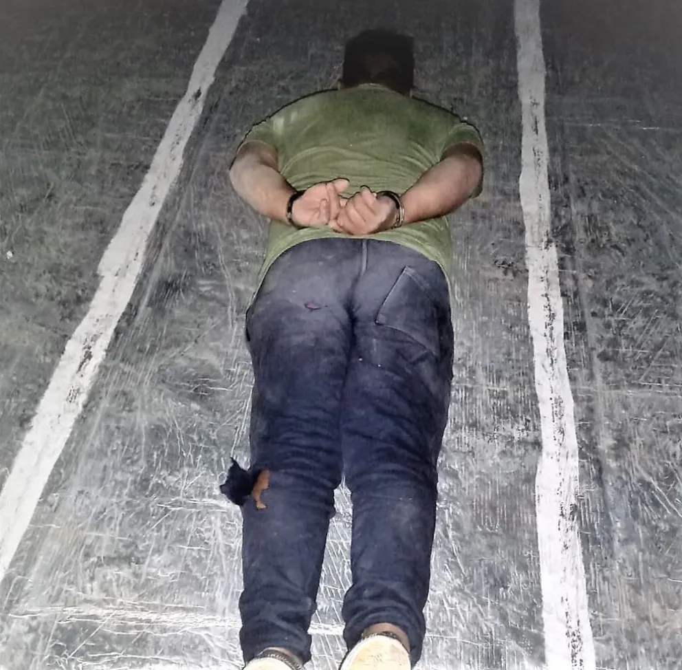 Un reconocido boquetero de Roca fue detenido en Trelew