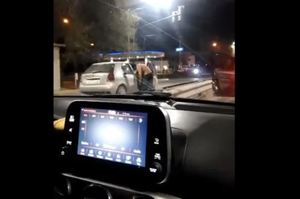 Borracho y a contramano por la ruta 22