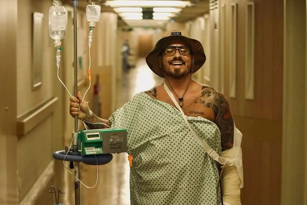 Video: Fede Bal mostró el momento en que se accidentó en Brasil