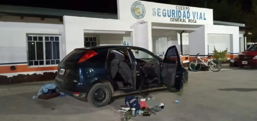 Otro día de fuga y persecución:  los atraparon con droga en el auto